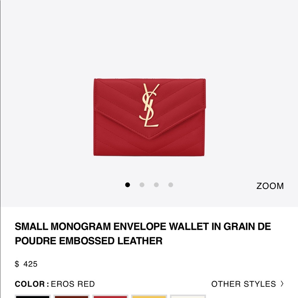 YSL Small wallet